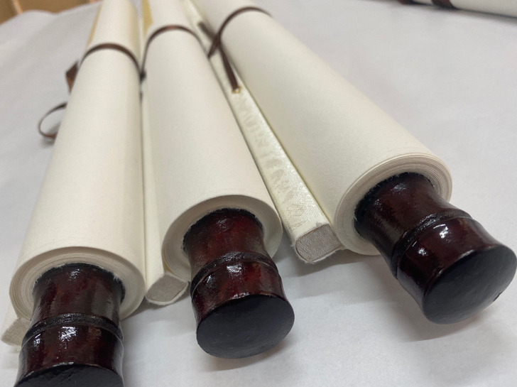 济南同城精裱字画卷轴装裱，定做画框