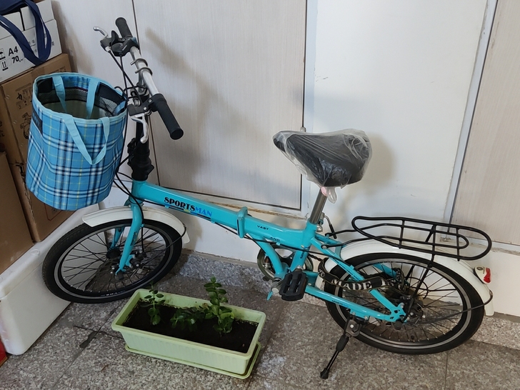 女士自用可折叠变速自行车，斯波兹曼品牌车，...