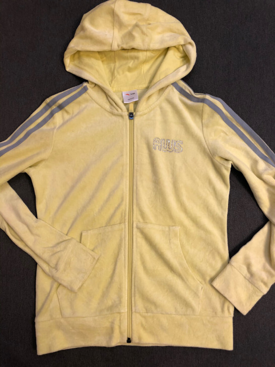 安踏女大童卫衣上装，150码，成色新，显肤白