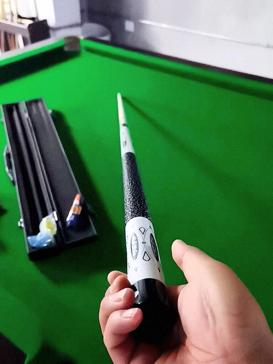 全新当二手卖美洲豹比赛用竿台球杆分体桌球杆