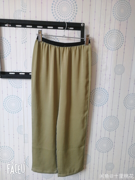 铜氨丝面料直筒裤 非常舒适