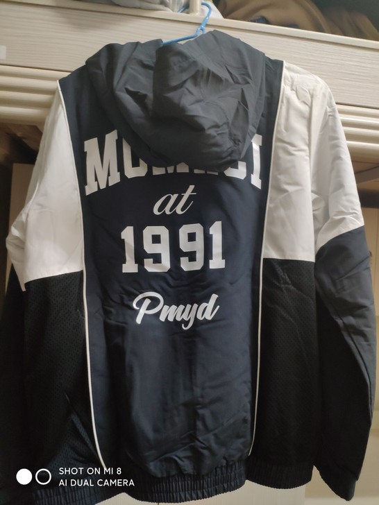 安踏丝光绒运动上衣165/84A!吊牌价3...