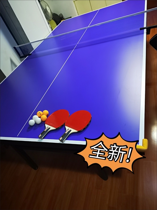 急出仅剩八台顺丰室内可折叠乒乓球桌带轮可折...