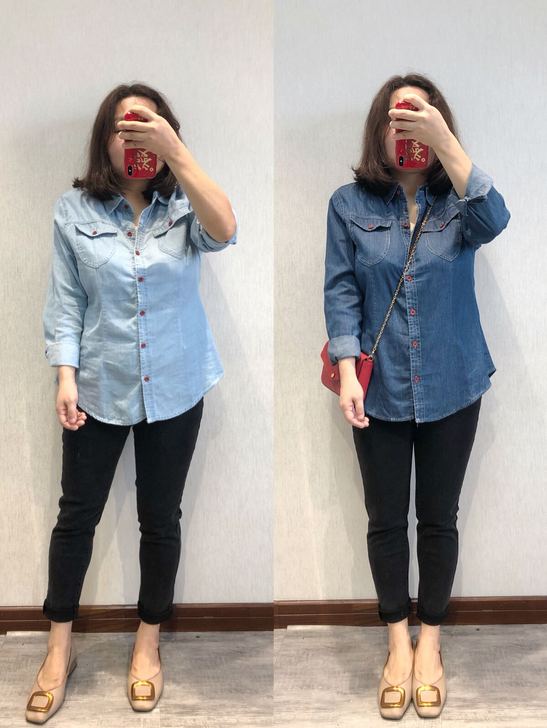 衬衫希望遇到有缘的胖姐妹 这些衣服都是我胖...