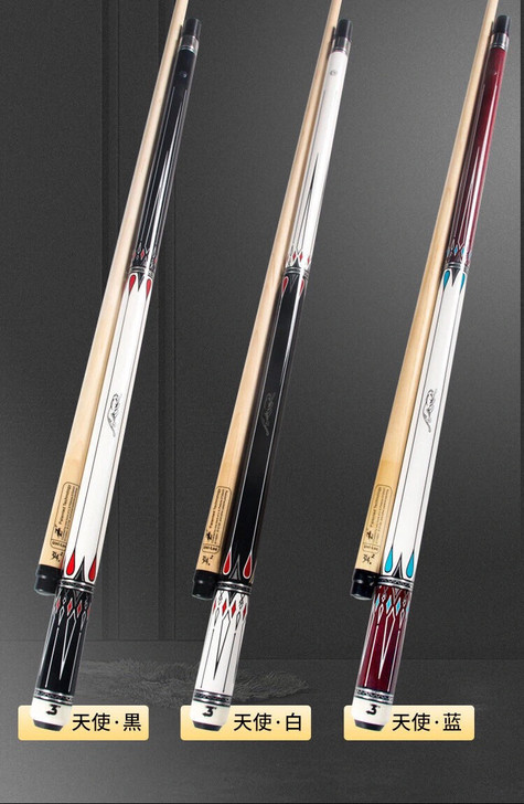 美洲豹天使台球杆 打感超叼、通透超酷球杆