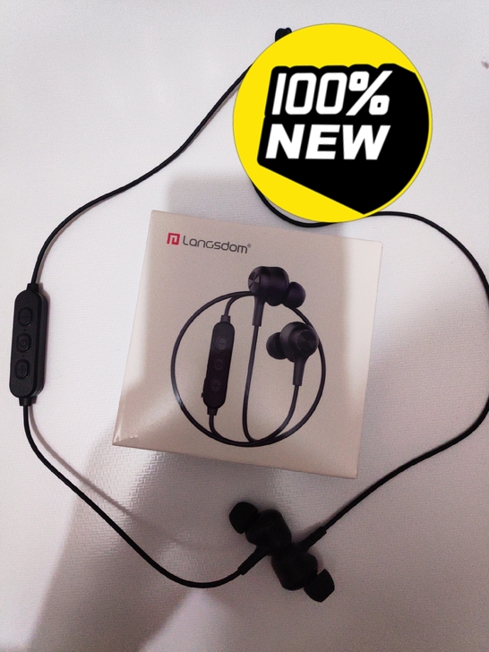 兰士顿 L17B蓝牙耳机 挂脖式运动跑步磁...