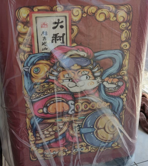 东来也国潮拉杆箱行李箱20寸，带密码锁，全...