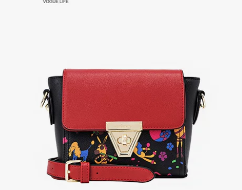 【狂欢价】不莱玫2018春夏新款女包斜挎包...