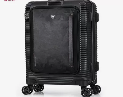 新品爱华仕20寸前开口行李箱登机拉杆箱包邮...