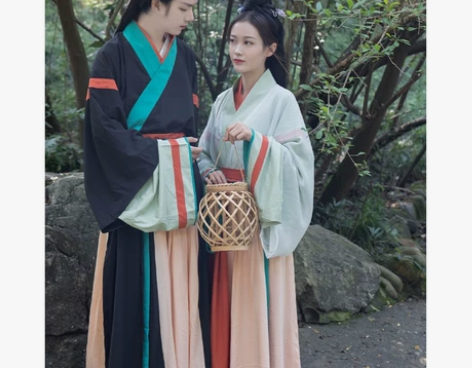 千秋录汉服女晋制交窬裙不羡仙 只有女款,两...