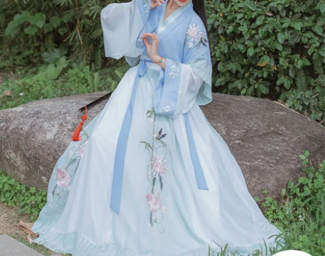 【子风】汉衣晟道汉服 女春夏中国风晋制交领...
