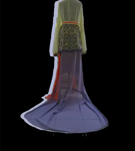 服工作业魏晋时期杂裾垂髾服 280包邮#辅...