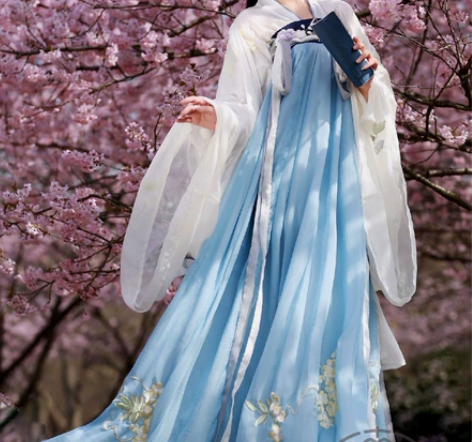 南禅锦汉服福袋尾单原创汉服女齐胸襦裙短衫一...