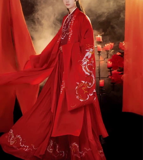 【如梦霓裳】九九新，相思扣婚服男款 婚礼仪...