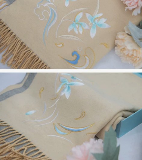 汉服围巾三选一 汉服周边小物，仿羊绒围巾，...