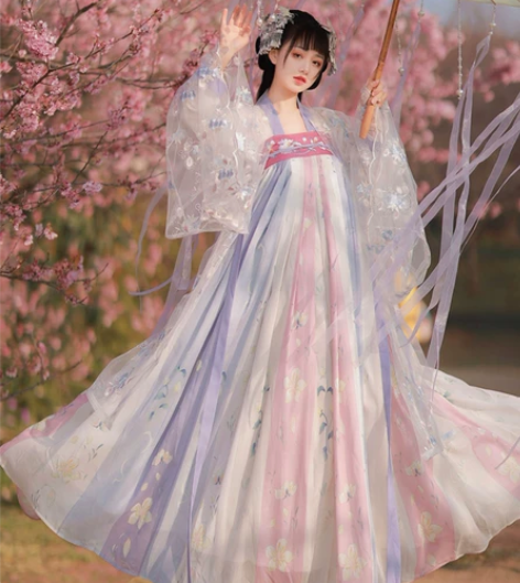 樱洛茗月萱齐胸襦裙 S码 六米 上衣  衬...