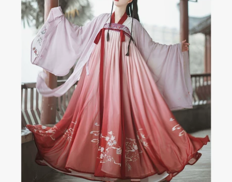 【御篇原创留香】原创汉服女绣花大袖衫日常传...