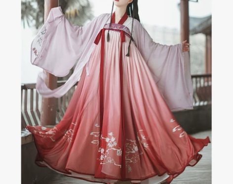 【御篇原创留香】原创汉服女绣花大袖衫日常传...