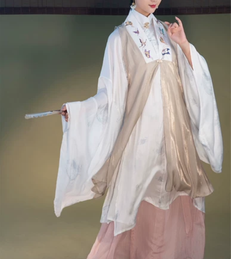【古早汉服清衣柜出】 流烟昔泠寒露三件套 ...