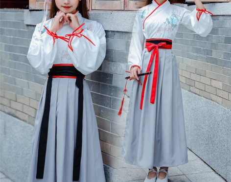 汉服汉服中国风魏晋少女改良日常装传统汉元素...