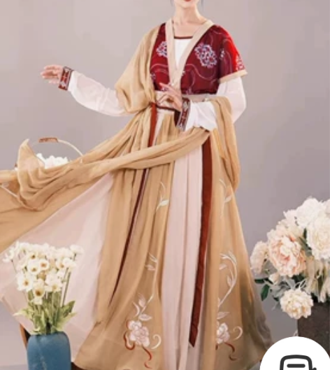 耀春,,汉服,,,醉芙蓉 全套M码,退坑大...