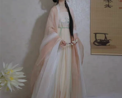 仙楚姬原创汉服女【梦璃】诃子裙汉元素大袖衫...