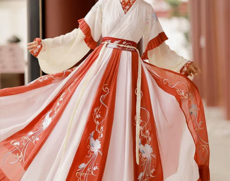 仙楚姬原创汉服女【青鸾羽】晋制齐腰交领夏季...