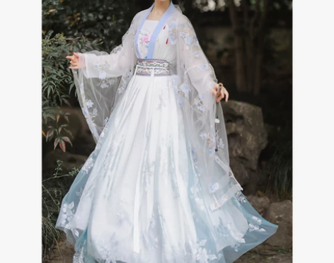 ?汉服女原创正品中国风齐胸齐腰襦裙春夏显瘦...