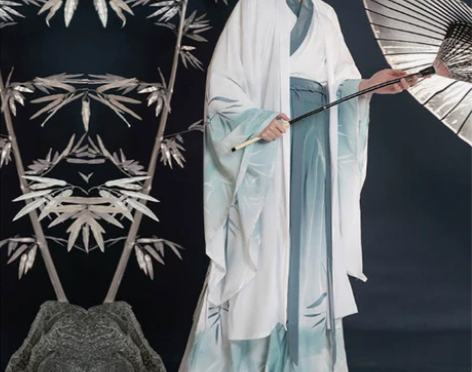 [new]汉服男孤鲤套装学生古装公子男生飘...