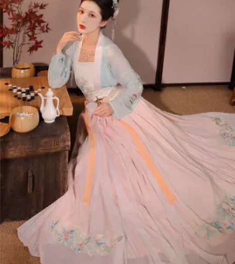 科幻！可出租！ 劲合画堂春齐腰襦裙6米摆 ...