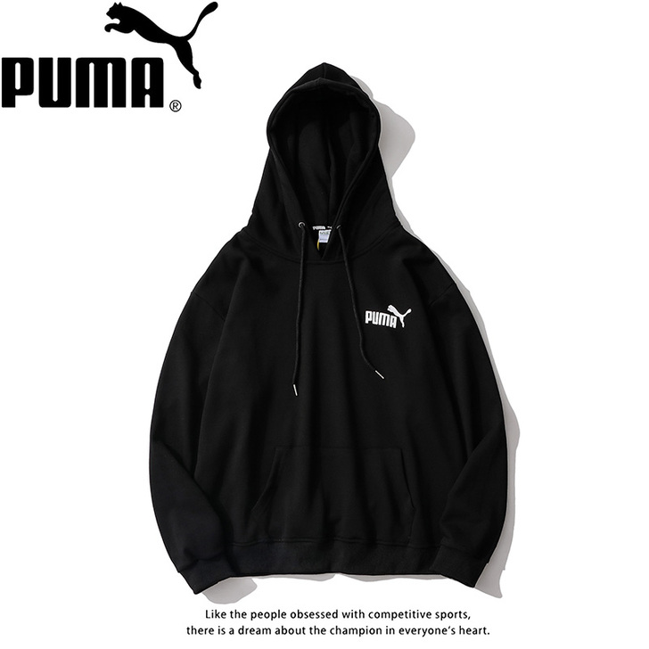 Puma彪马情侣连帽卫衣秋季纯棉宽松休闲运...