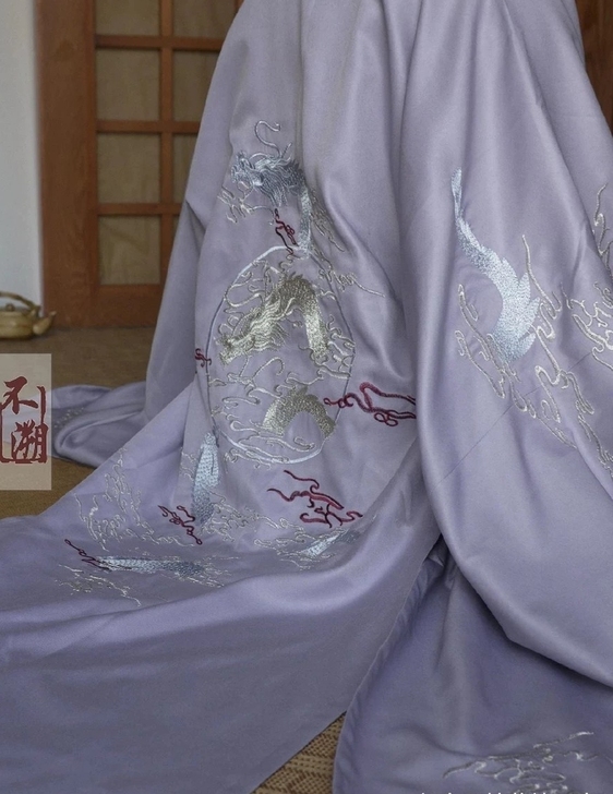 不溯 似风动 汉服披风m码