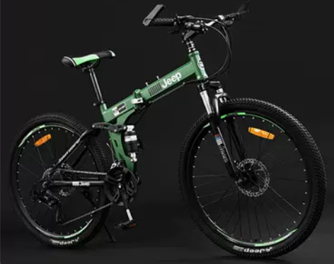 吉普jeep自行车折叠山地车成人男女学生双...