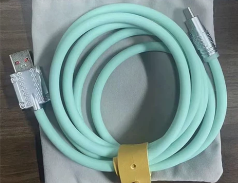 抖音网红爆款机克线6A加粗120W快充US...