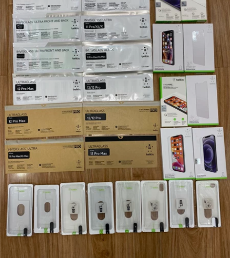 【专售】Belkin贝尔金钢化膜，苹果全型...