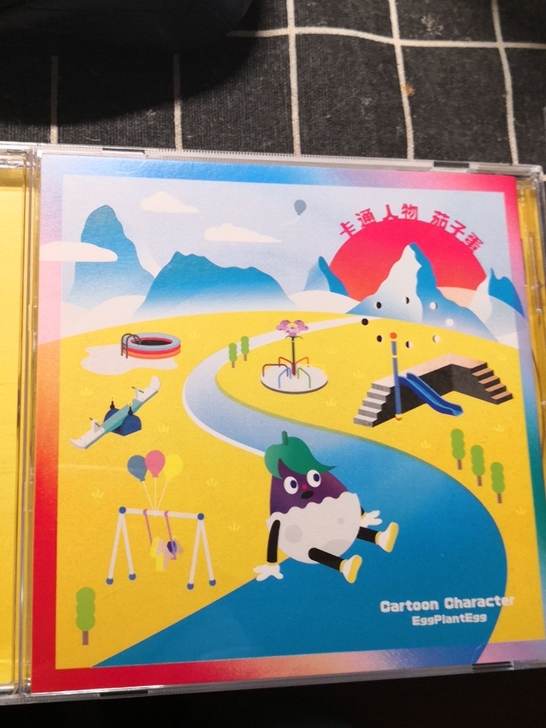 茄子蛋 卡通人物cd