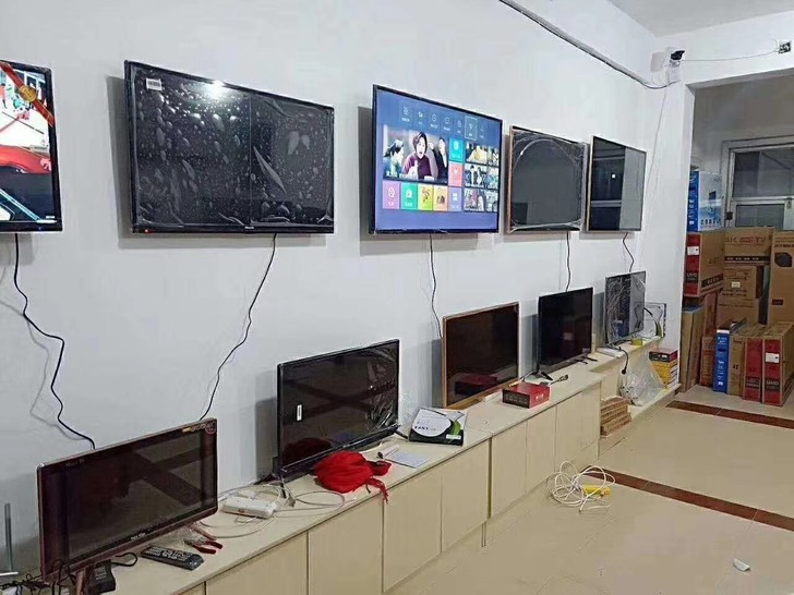 处理一批库存液晶电视 全新TCL王牌 智能...