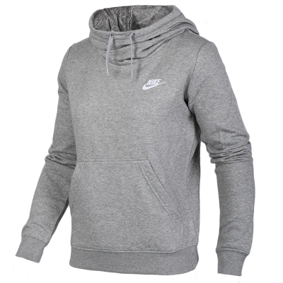 Nike耐克卫衣女外套新款运动连帽加绒套头...