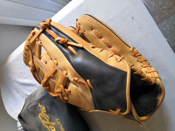 美津浓mizuno pro金标内野棒球手套...