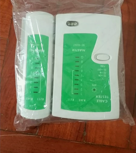 原装首用网络电话双用测试仪 网线电话线测线...