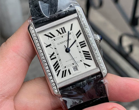二手Cartier正品卡地亚坦克大号520...