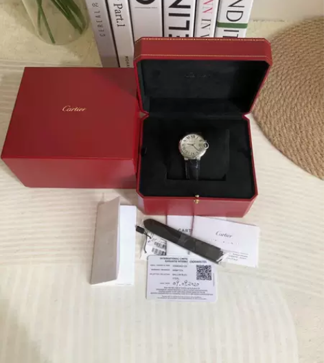 卡地亚蓝气球36mm大全套 卡地亚蓝气球3...