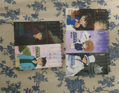 名侦探柯南笔 送5只同系列笔 可能有一两只...