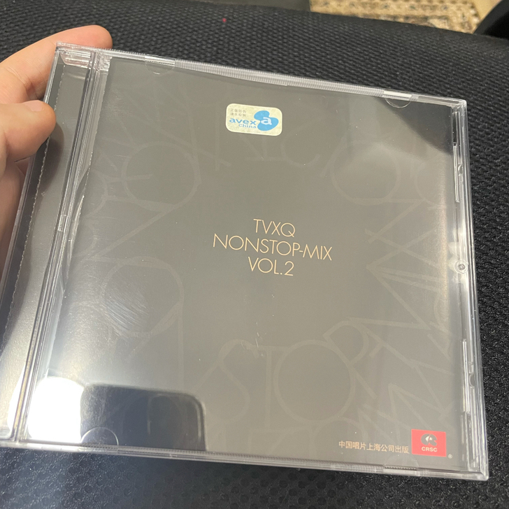 东方神起混音专辑cd mix vol.2中...