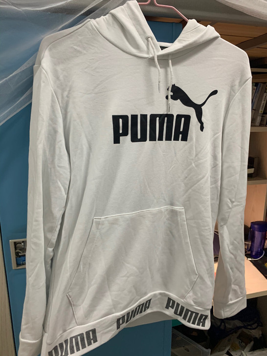 全新PUMA彪马男装连帽跑步套头衫