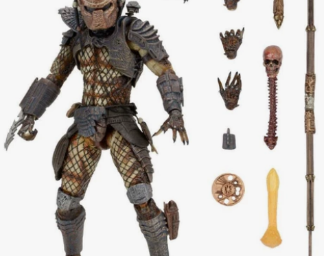 NECA51549 铁血战士 城市猎人花蟹...