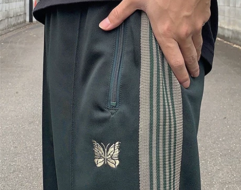 老夫子 needles 墨绿色2021AW...