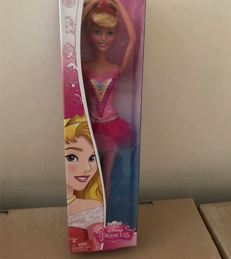 全新爱洛睡美人芭蕾娃娃，大约30厘米，美泰...