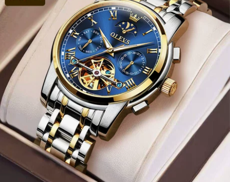 手表男款机械表男全自动镂空陀飞轮2021年...