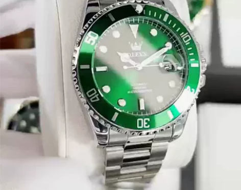 全新欧利时品牌手表全自动机械表劳夜光防水男...